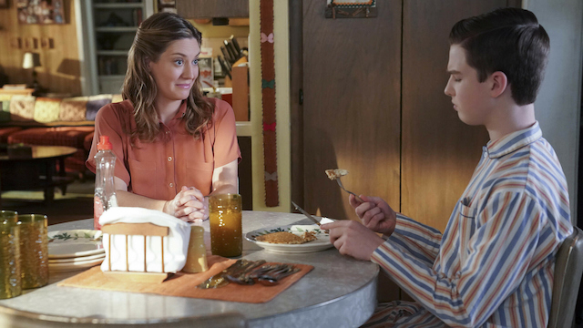Click to watch 'Pancake Sunday and Textbook...' (popup) Young Sheldon